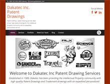 Tablet Screenshot of dakatec.com